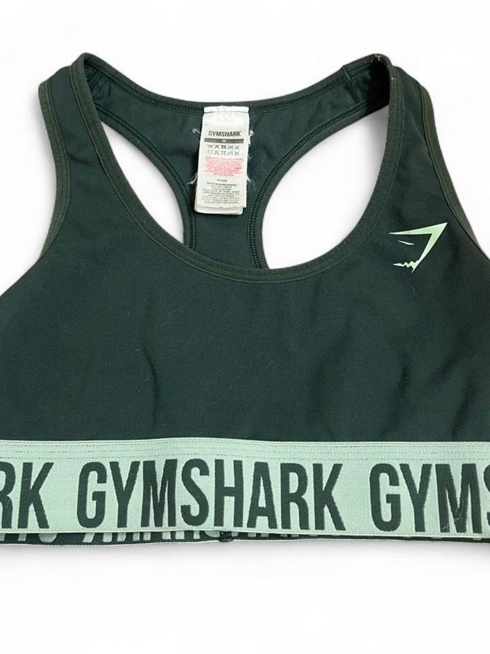 Gymshark teal green sports bra Medium active wear athletic yoga casual lounge